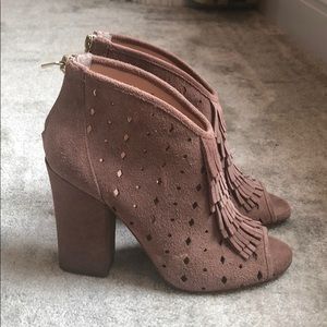 Jessica Simpson blush booties